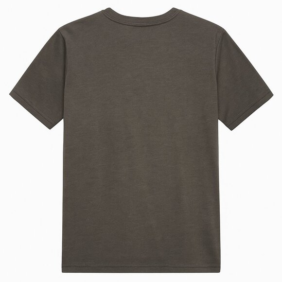 NWT Spyder Boys Graphic Tee Size M (10/12) Dark Heather Gray Red & Blue Logo - Picture 2 of 5